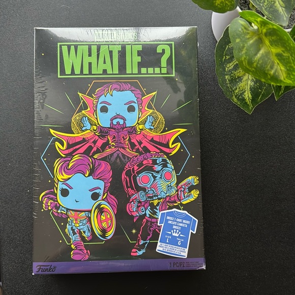 Marvel Studios x Funko Pop! WHAT IF…? Tee Shirt - Picture 1 of 3